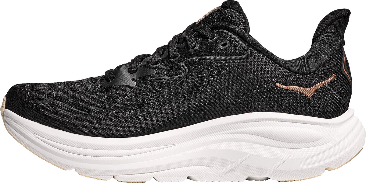 Hoka Clifton 10 Womens Running Shoes - Black