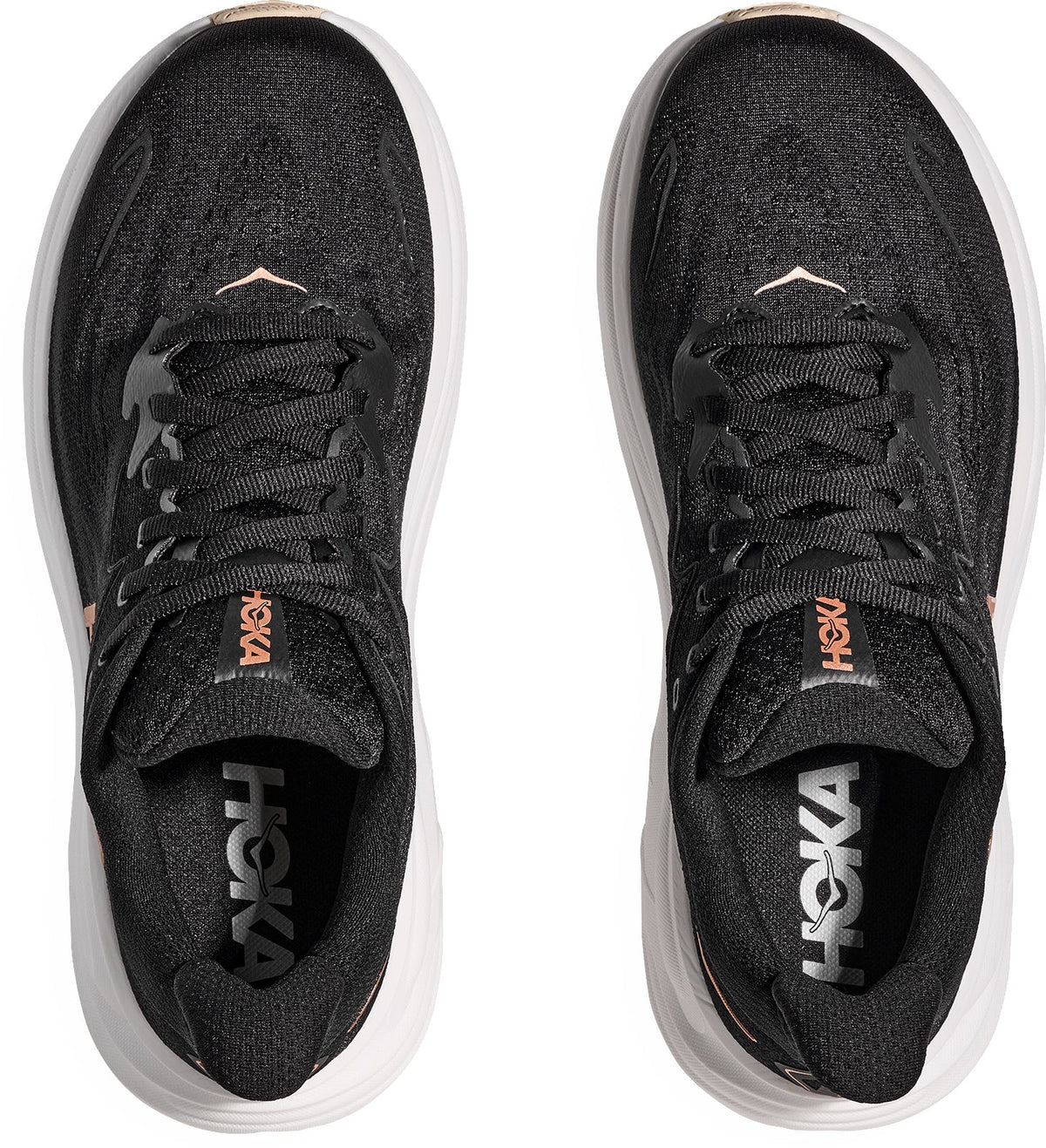 Hoka Clifton 10 Womens Running Shoes - Black