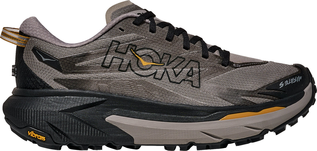 Hoka Mafate 5 Mens Trail Running Shoes - Grey
