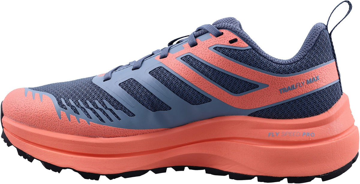 Inov8 TrailFly Max WIDE FIT Womens Trail Running Shoes - Blue