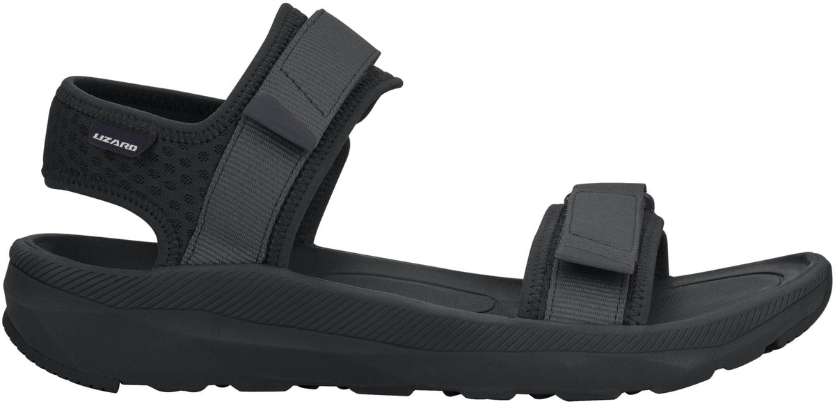 Lizard Trek Mens Sandals - Black