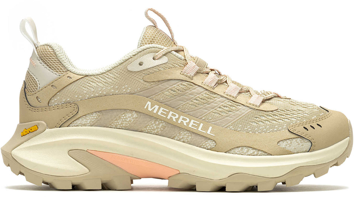 Merrell Moab Speed 2 WIDE FIT Womens Walking Shoes - Cream