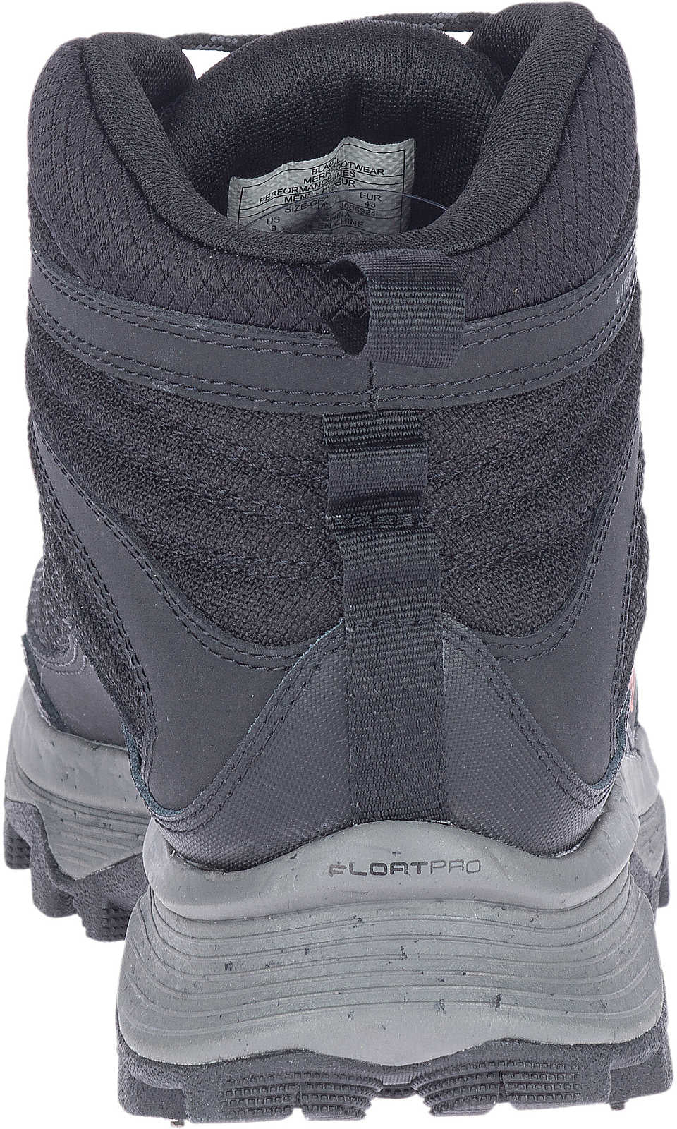 Merrell Moab Speed Thermo Spike Mid Waterproof Mens Walking Boots - Black