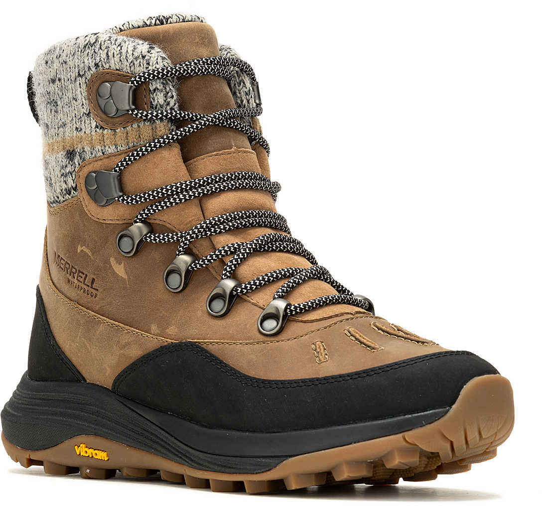 Merrell Siren 4 Thermo Mid Zip Waterproof Womens Walking Boots - Brown