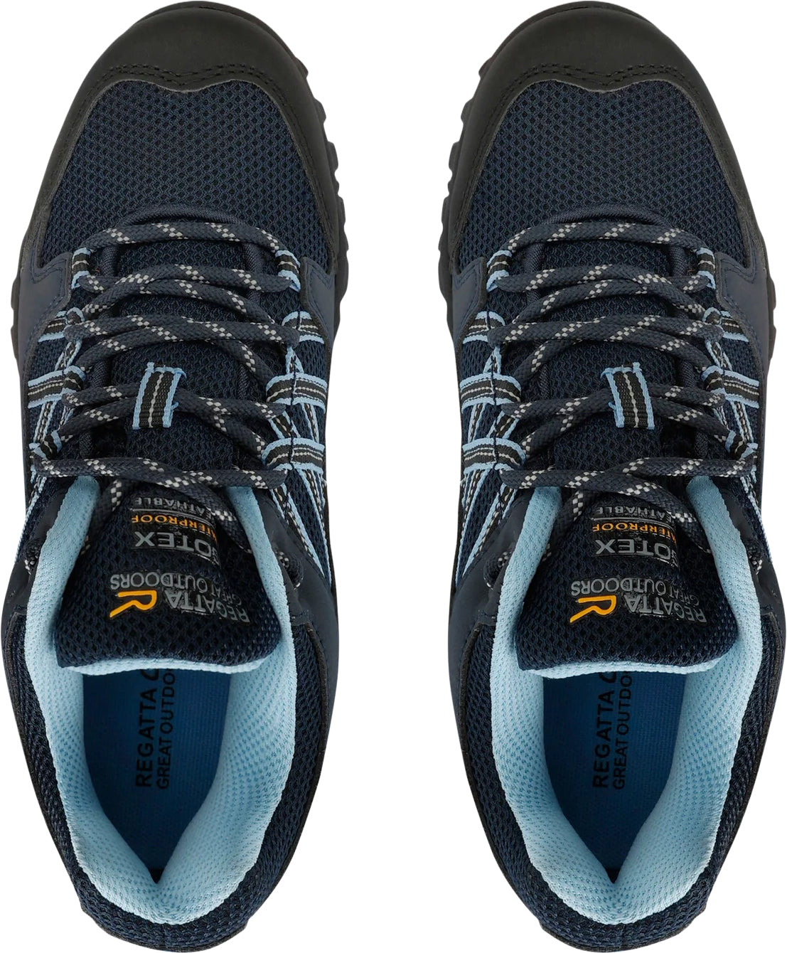 Regatta Edgepoint III Waterproof Womens Walking Shoes - Blue