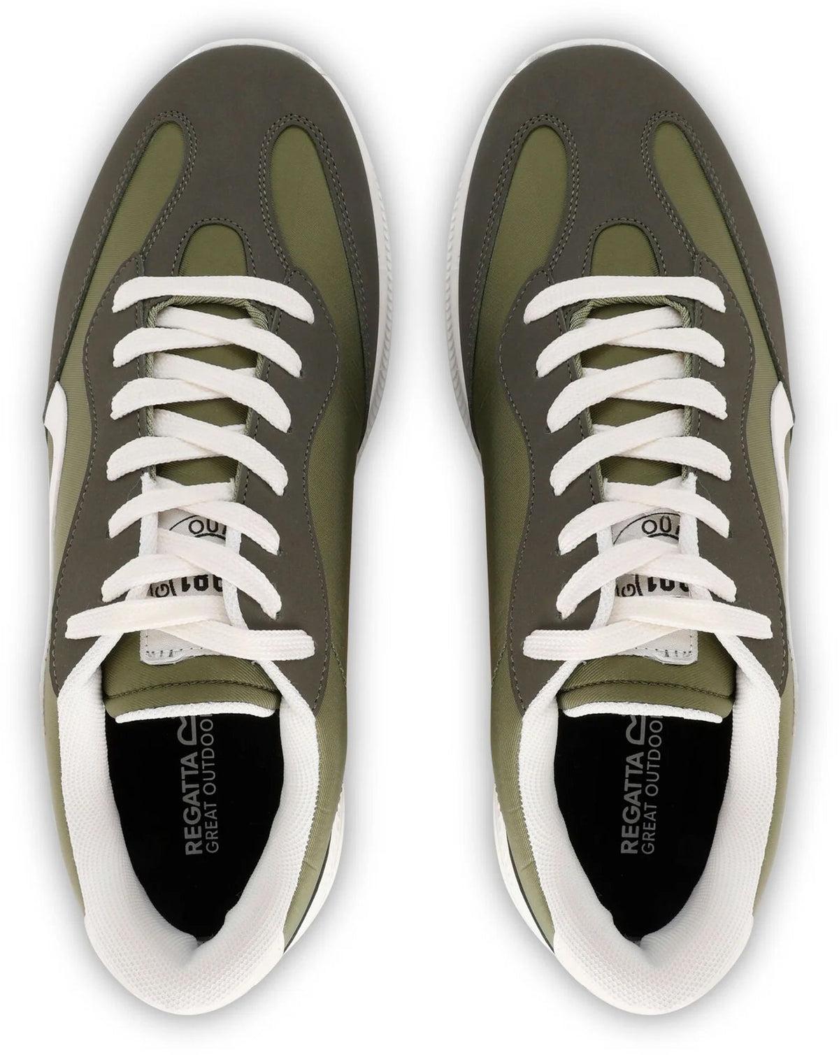 Regatta Marine Retro Mens Shoes - Green