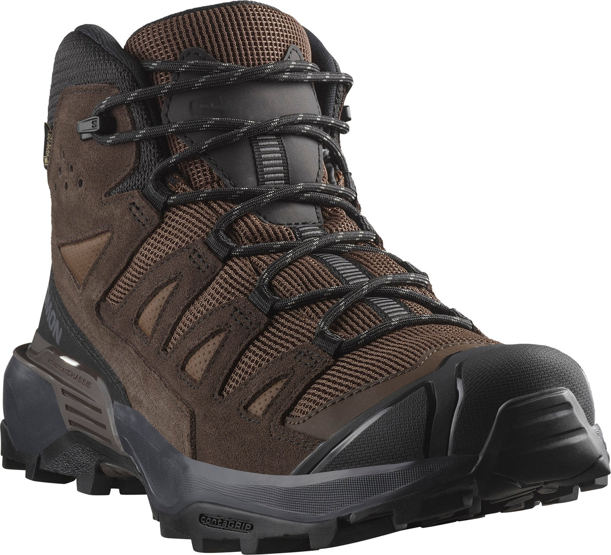 Salomon X Ultra 360 Leather Mid GORE-TEX Mens Walking Boots - Brown