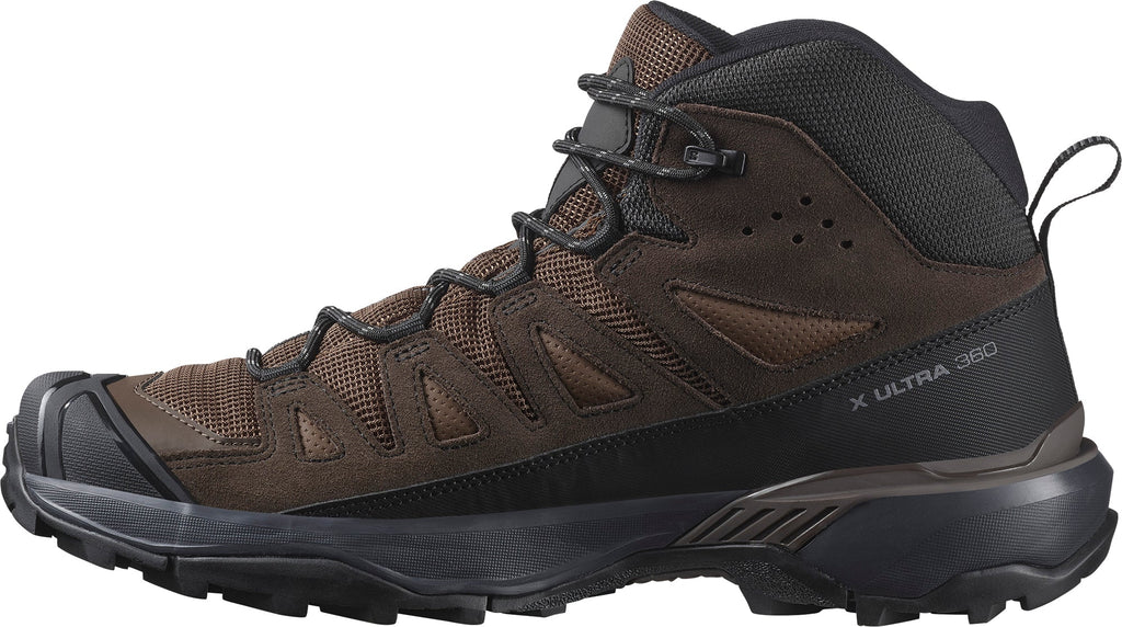 Salomon X Ultra 360 Leather Mid GORE-TEX Mens Walking Boots - Brown