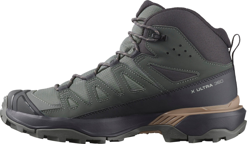 Salomon X Ultra 360 Mid GORE-TEX Womens Walking Boots - Green
