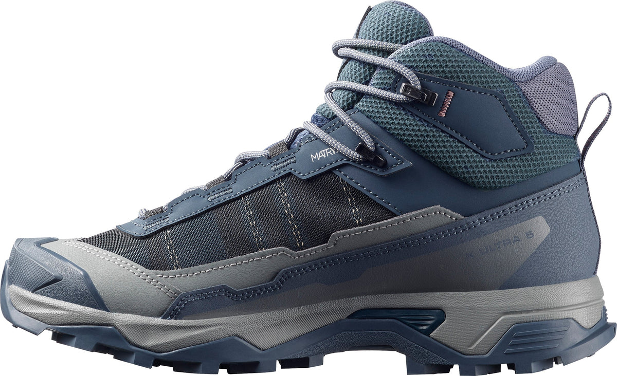 Salomon X Ultra 5 Mid GORE-TEX Womens Walking Boots - Blue